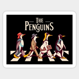 The penguin-Ls - Abbey Road Sticker